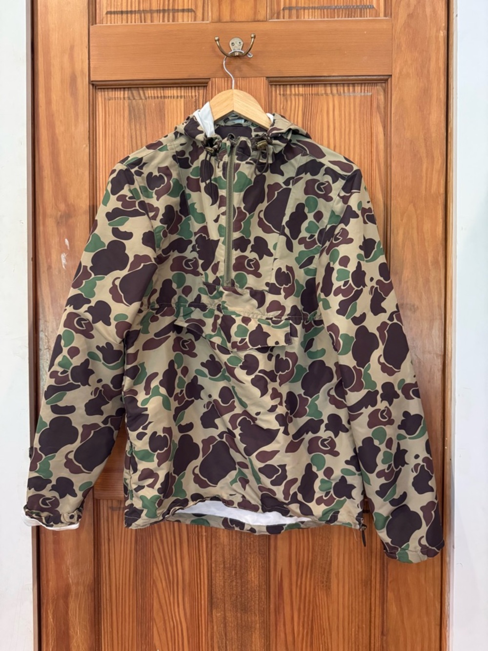 LL BEAN SIGNATURE Duck Camo Pullover Jacket